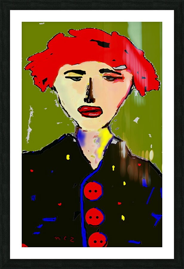 Nu Expressionism Picture Frame print
