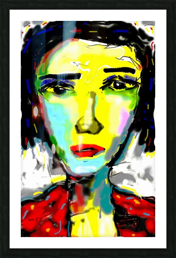 Nu Expressionism Picture Frame print