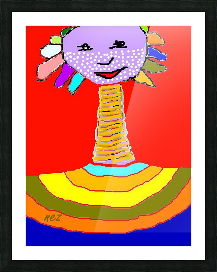 Nu Expressionism Picture Frame print