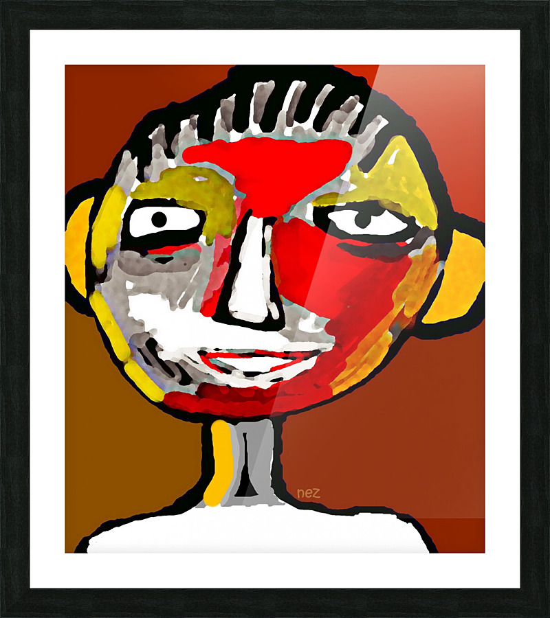 Nu Expressionism Picture Frame print