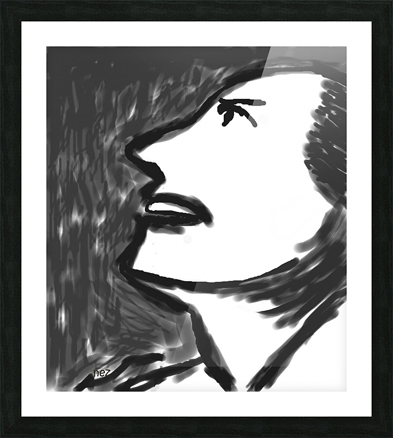 Nu Expressionism Picture Frame print