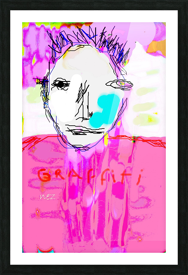 Nu Expressionism Picture Frame print