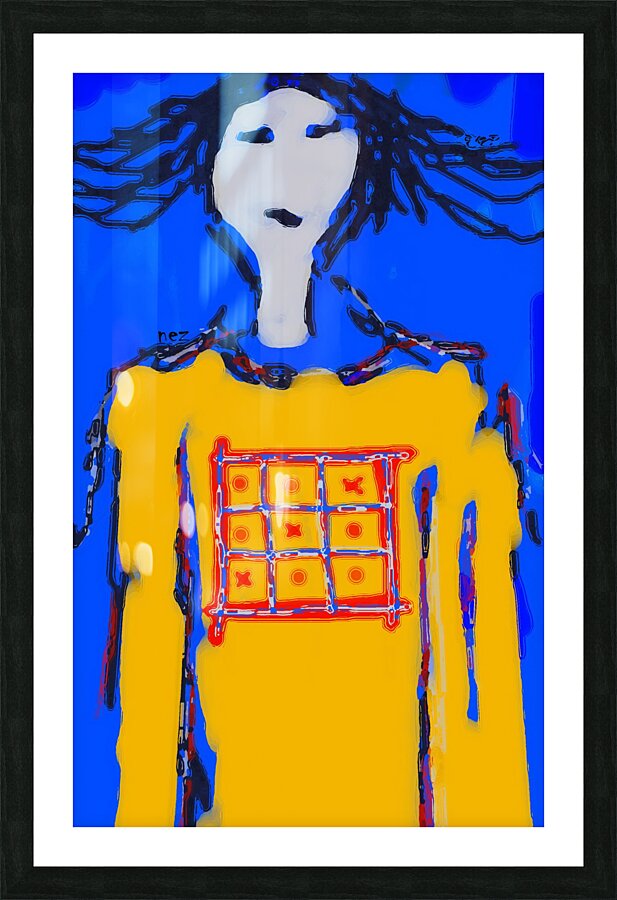  Nu Expressionism Picture Frame print