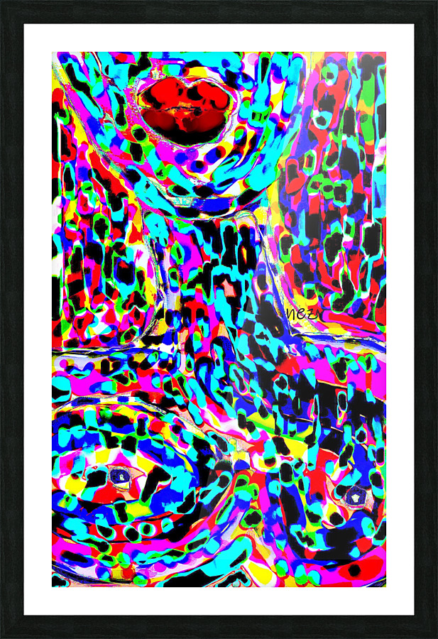 Nu Expressionism Picture Frame print