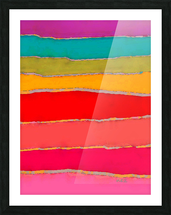 Nu Expressionism Picture Frame print