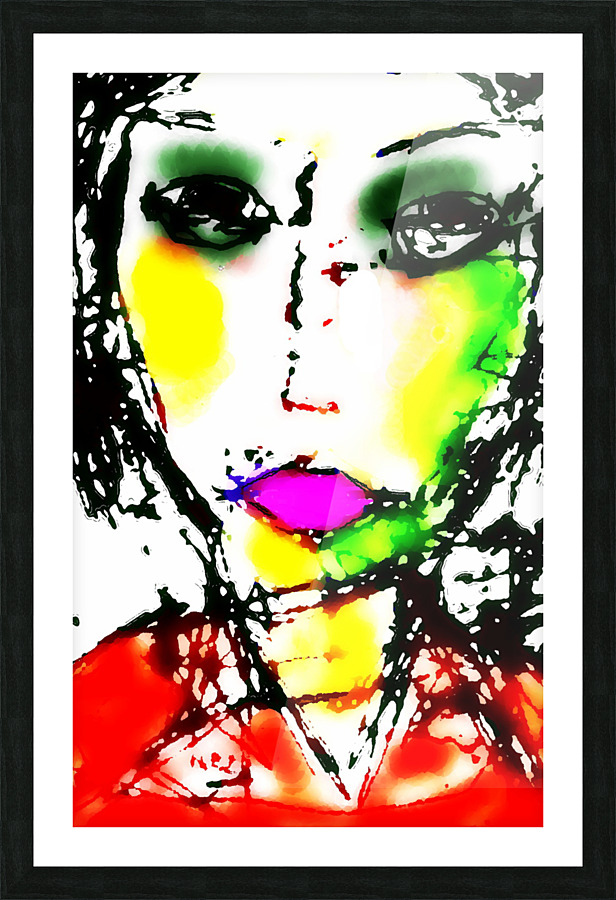 Nu Expressionism Picture Frame print