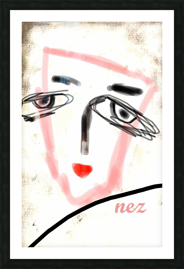  Nu Expressionism Picture Frame print
