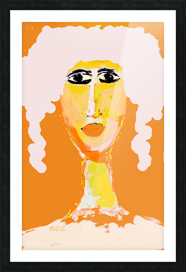 Nu Expressionism Picture Frame print