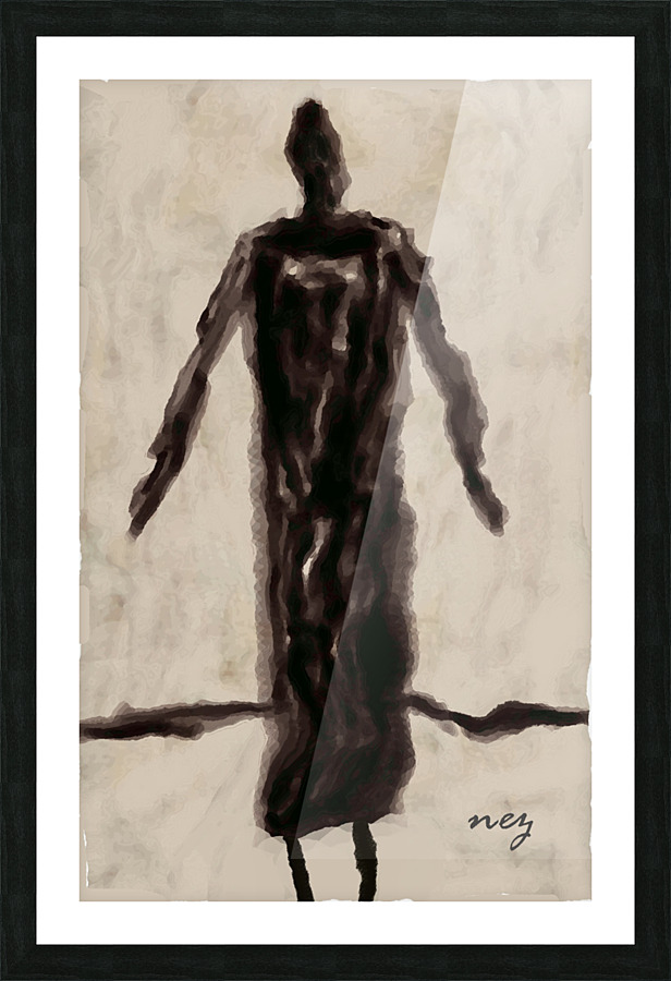Nu Expressionism Picture Frame print