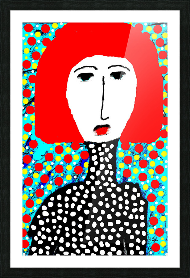 Nu Expressionism Picture Frame print