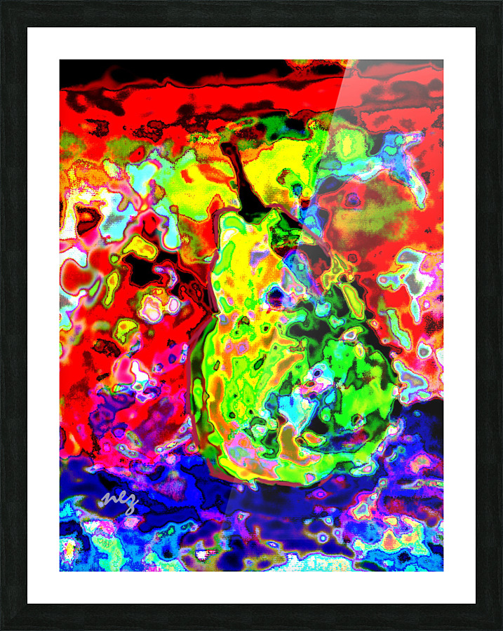 Nu Expressionism Picture Frame print
