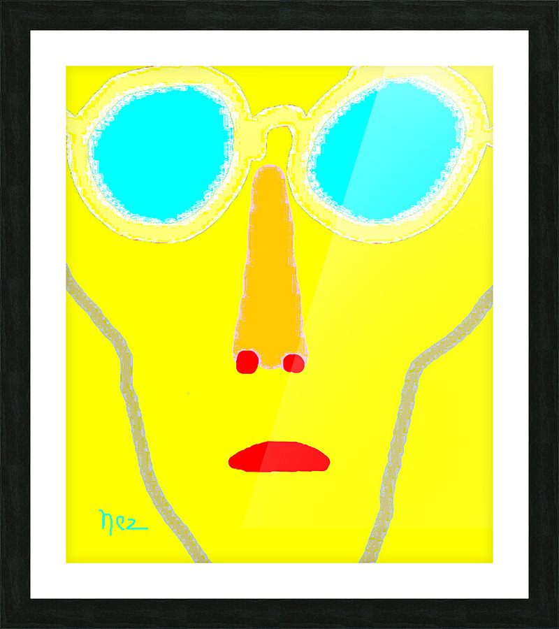 Nu Expressionism Picture Frame print