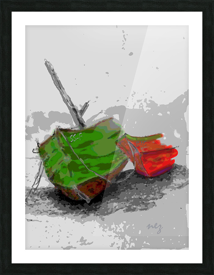Nu Expressionism Picture Frame print