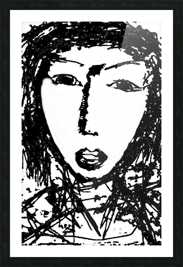 Nu Expressionism Picture Frame print