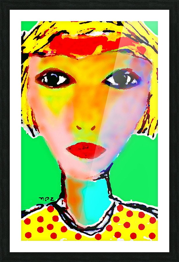 Nu Expressionism Picture Frame print