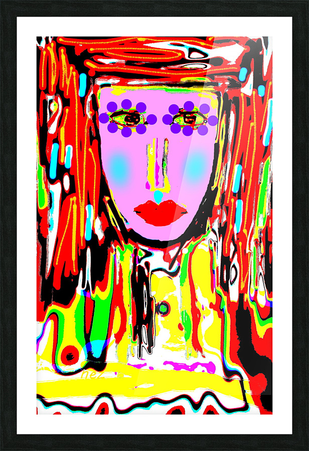 Nu Expressionism Picture Frame print