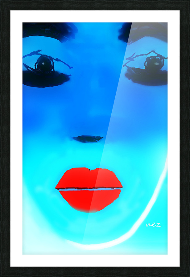 Nu Expressionism Picture Frame print