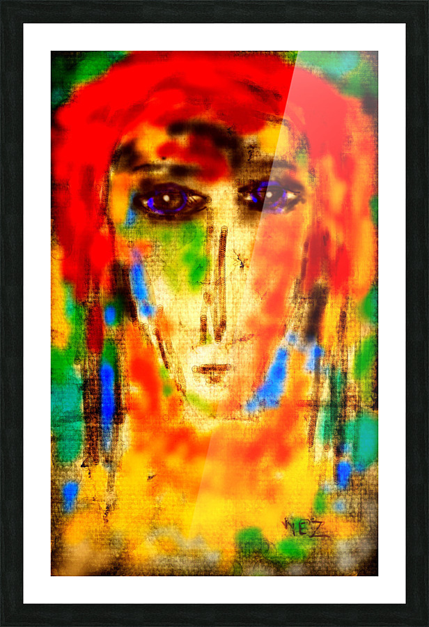 Nu Expressionism Picture Frame print