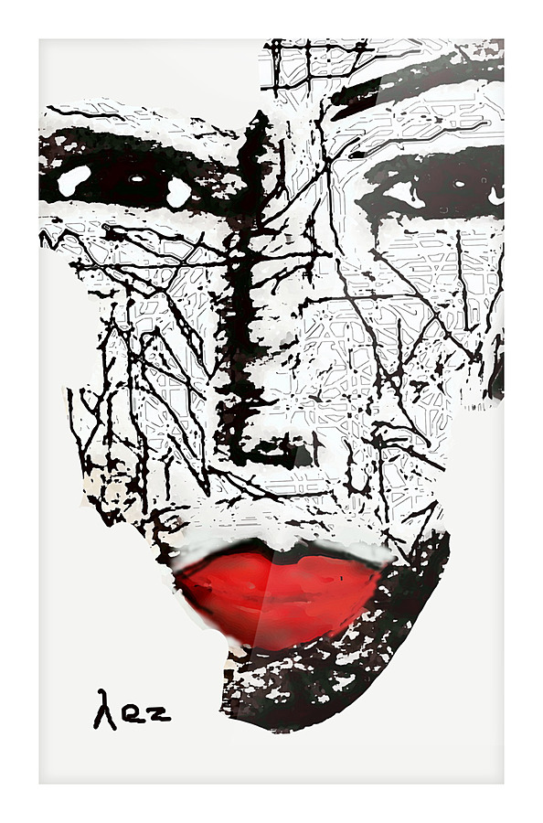 Nu Expressionism Picture Frame print