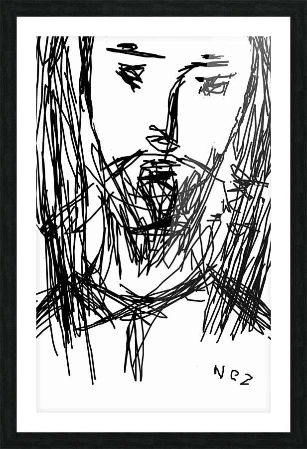 Nu Expressionism Picture Frame print