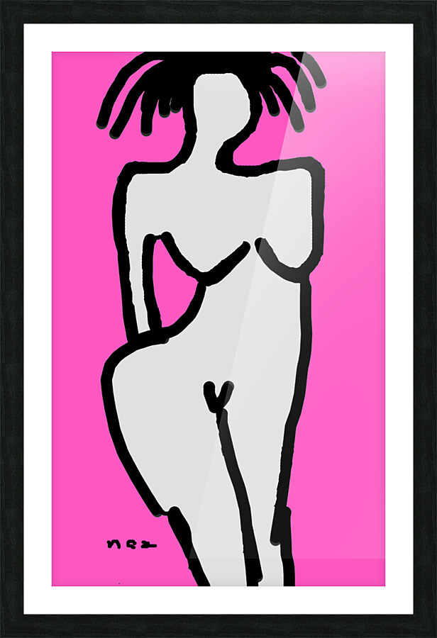 Nu Expressionism Picture Frame print