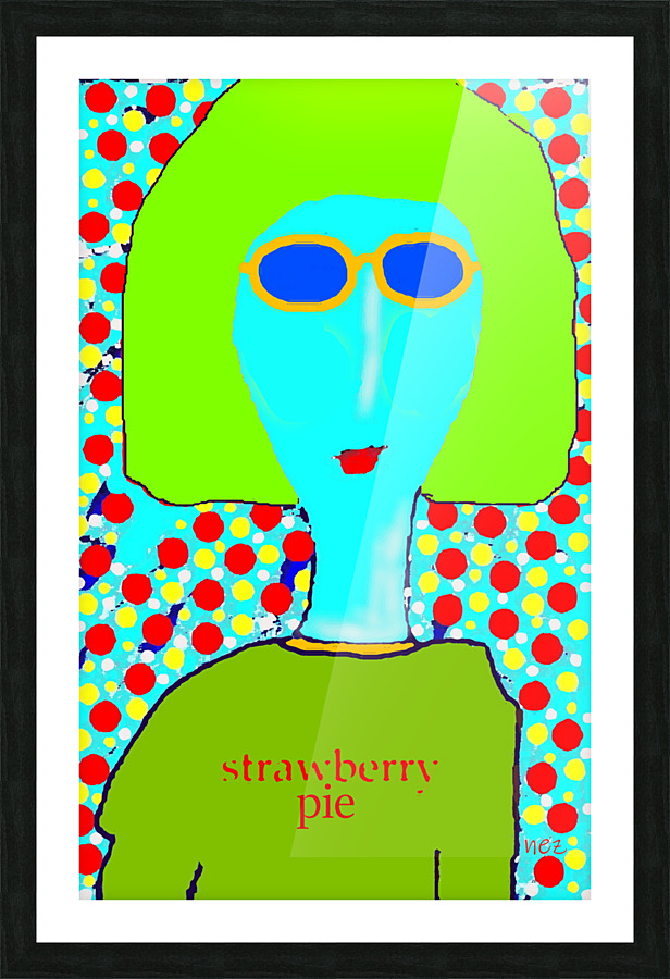 Nu Expressionism Picture Frame print
