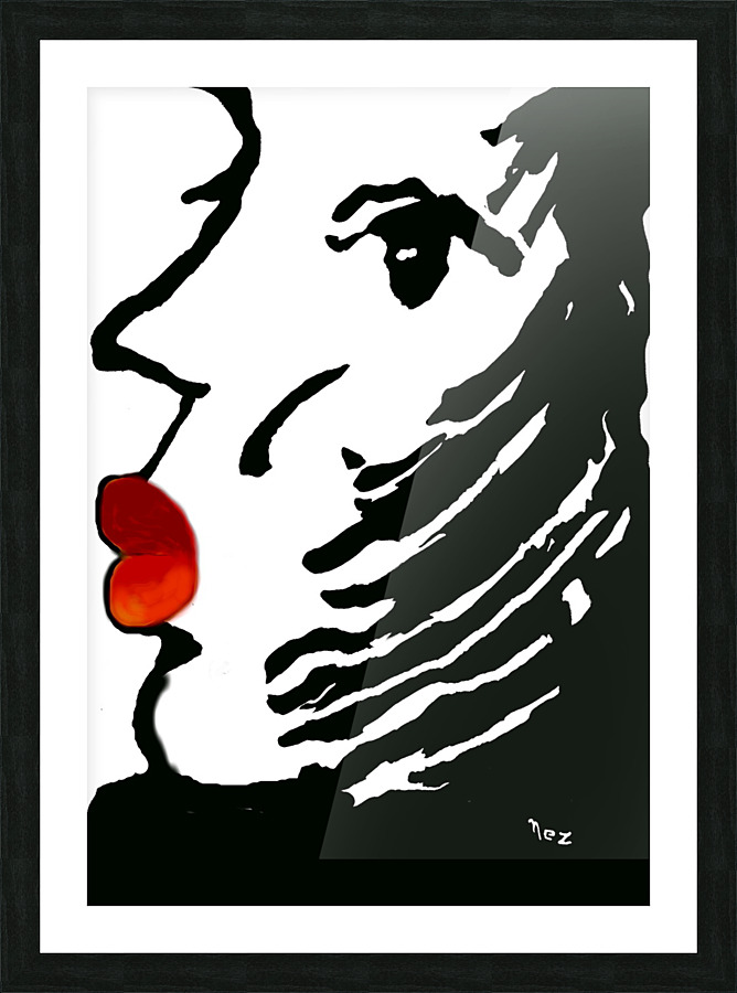 Nu Expressionism Picture Frame print