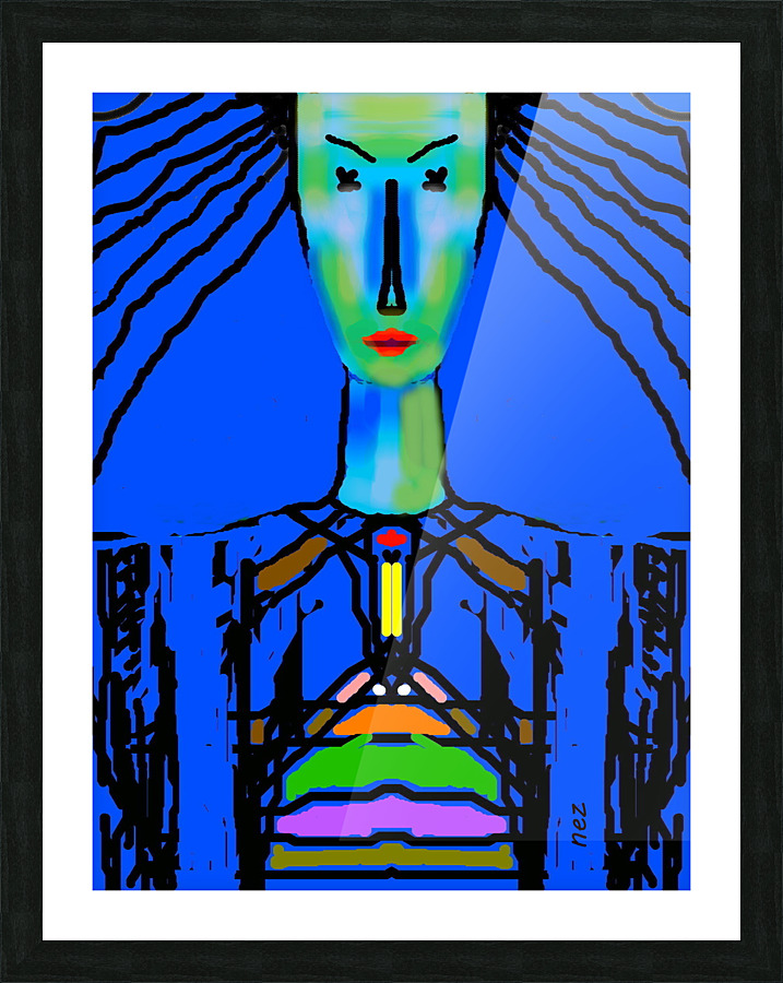 Nu Expressionism Impression et Cadre photo