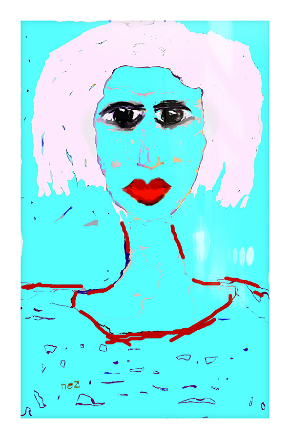 Nu Expressionism Picture Frame print