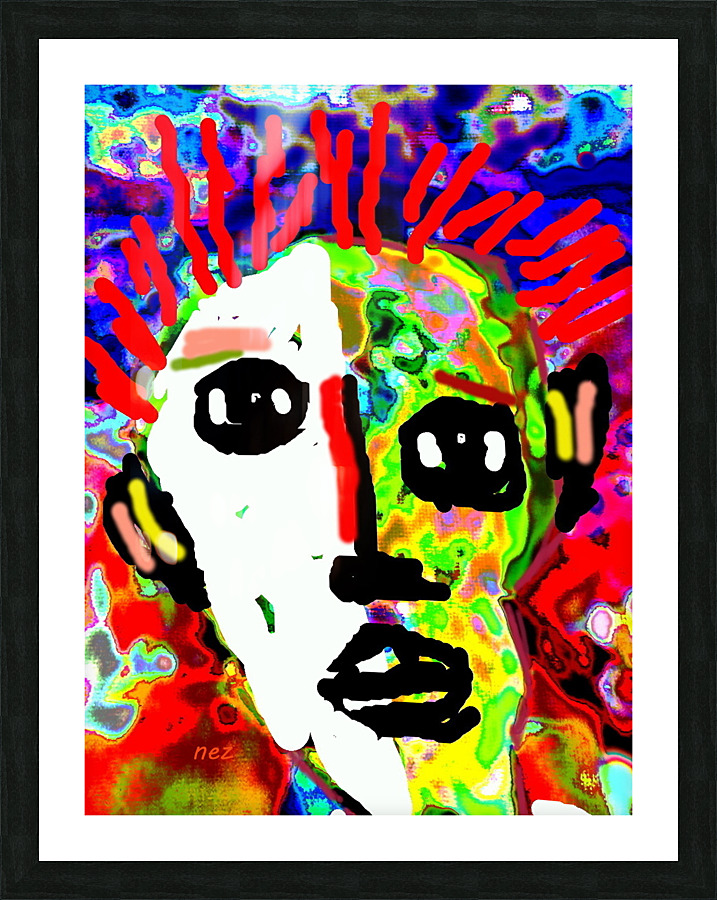 Nu Expressionism Picture Frame print
