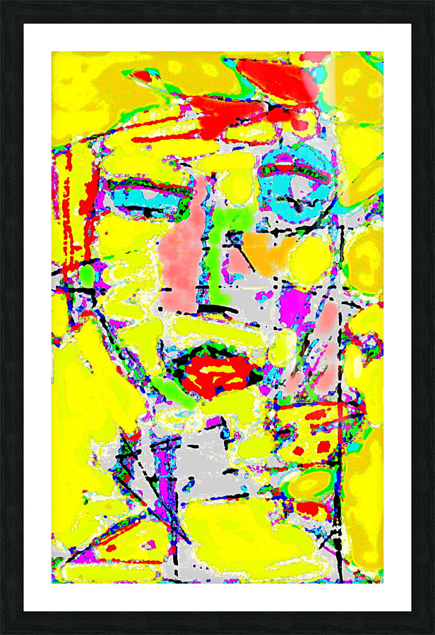 Nu Expressionism Picture Frame print