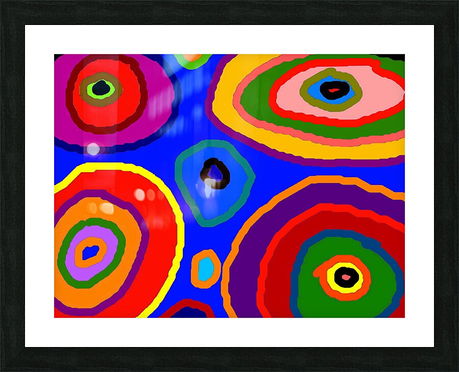 Nu Expressionism Picture Frame print