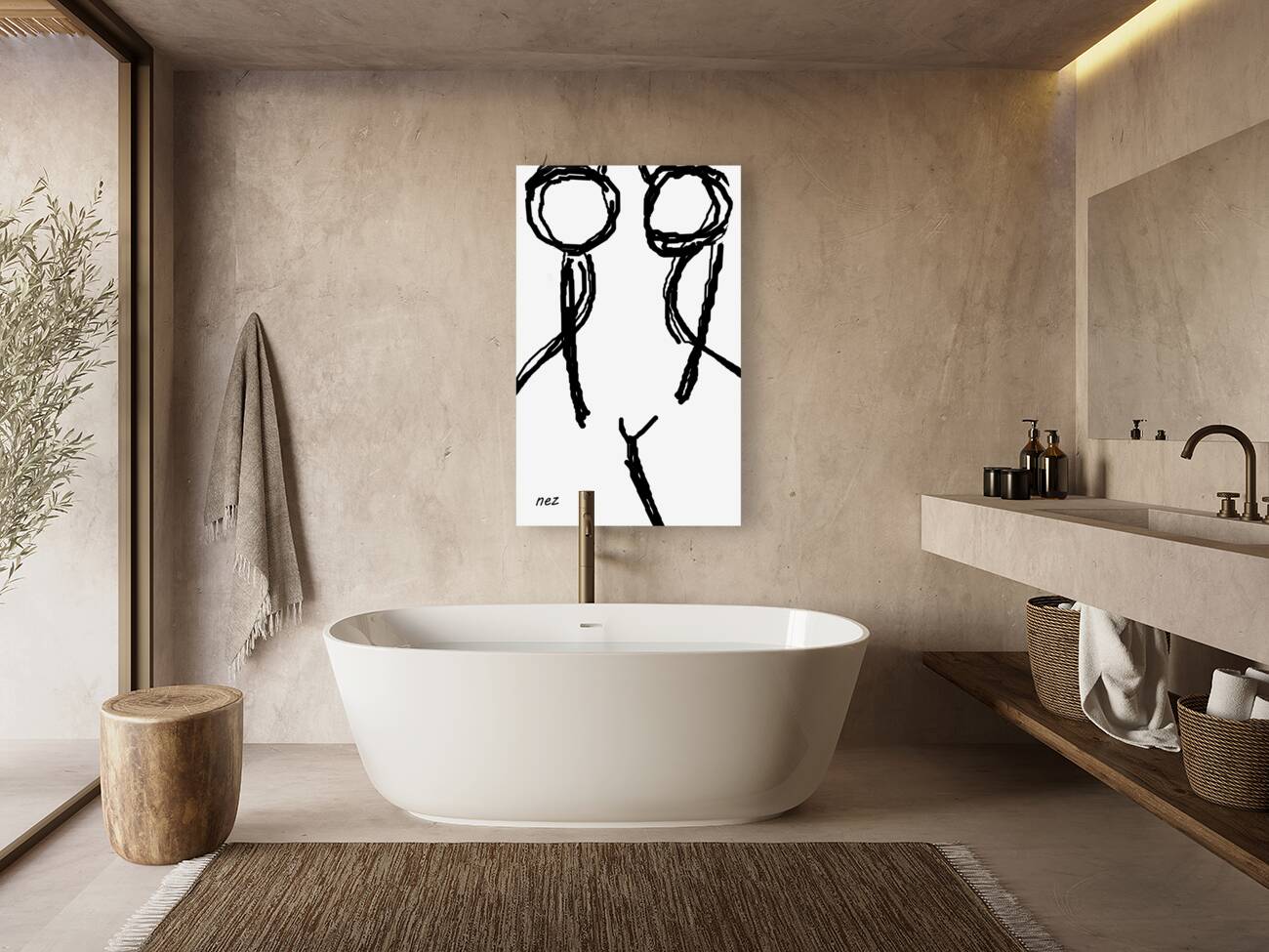  Nu Expressionism Reproduction