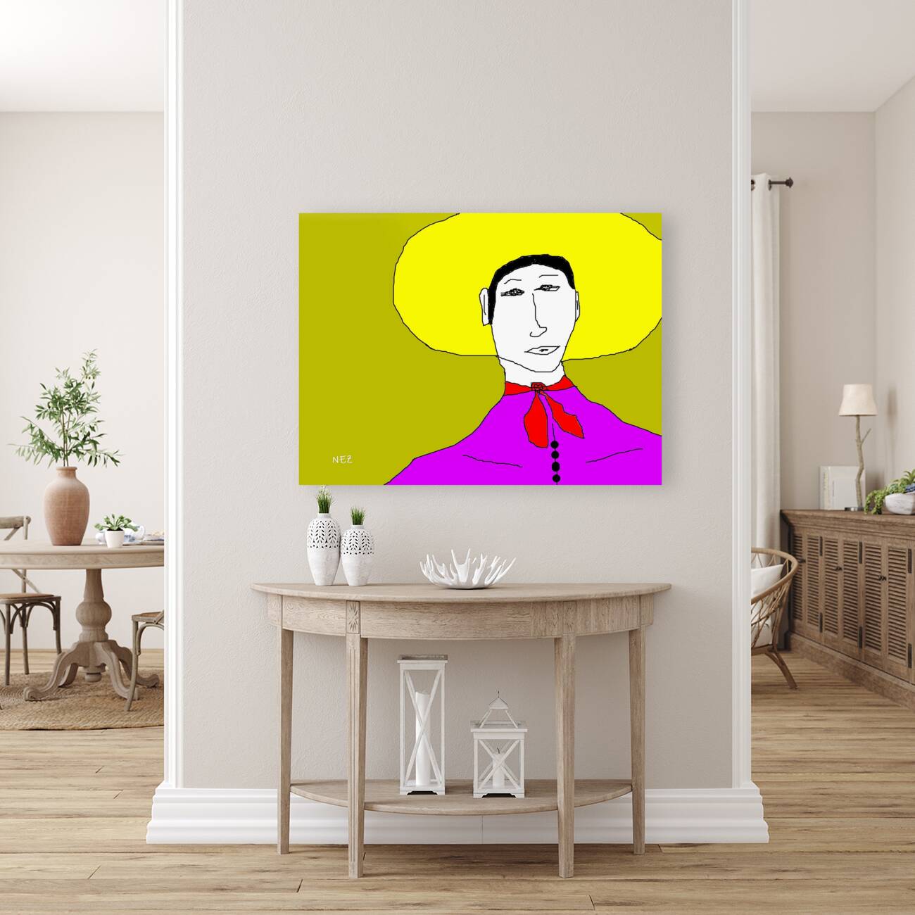  Nu Expressionism Reproduction