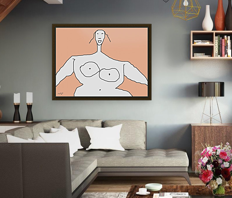  Nu Expressionism Reproduction