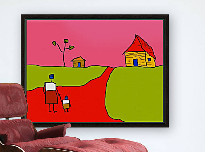  Nu Expressionism Reproduction