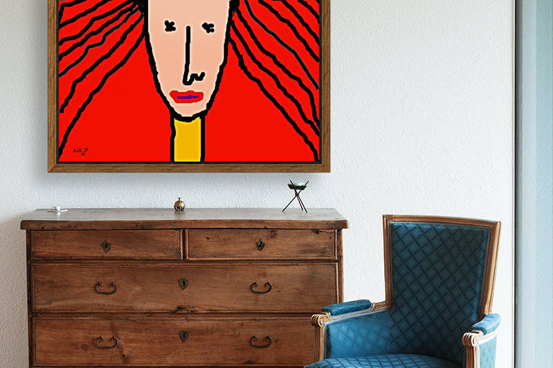  Nu Expressionism Reproduction