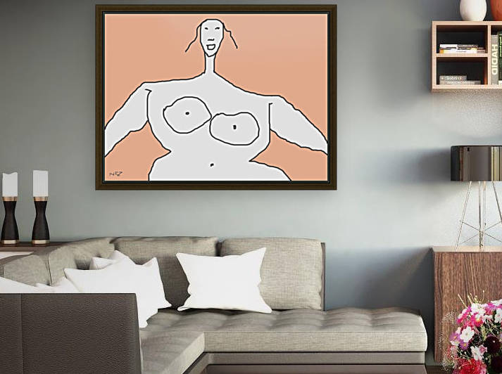  Nu Expressionism Reproduction