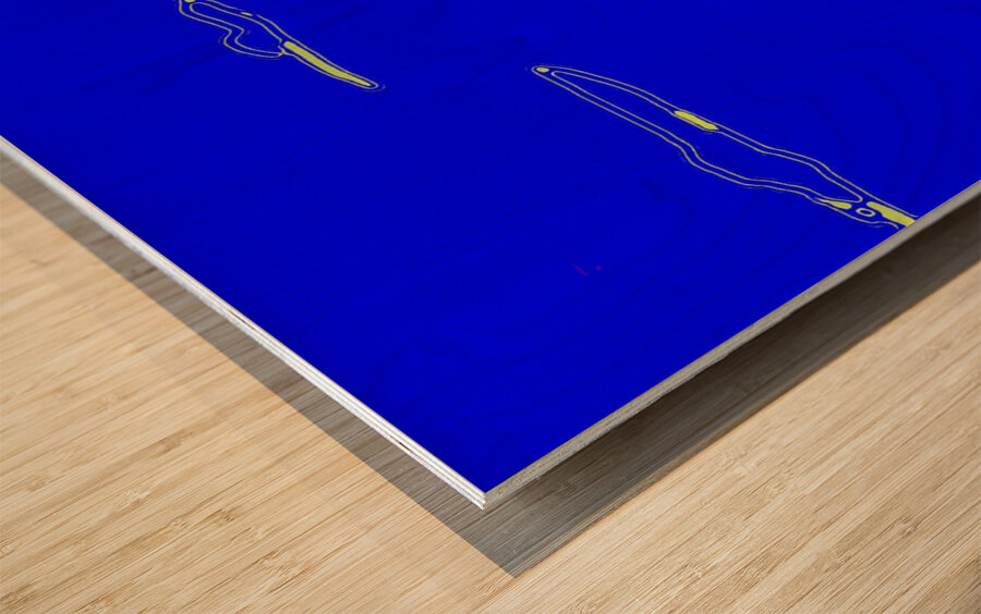  Nu Expressionism Wood print