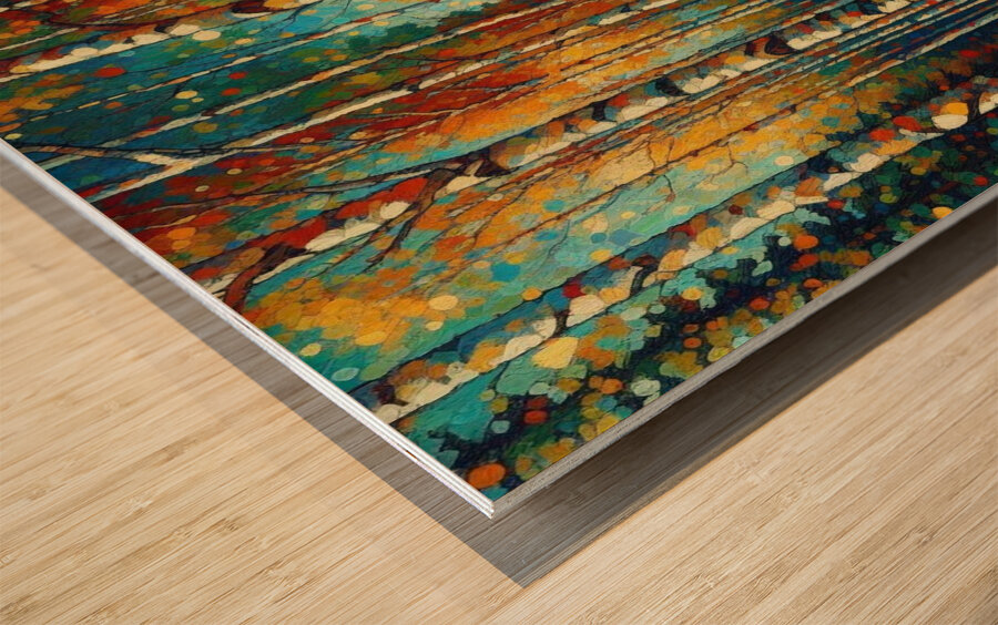  Nu Expressionism Wood print