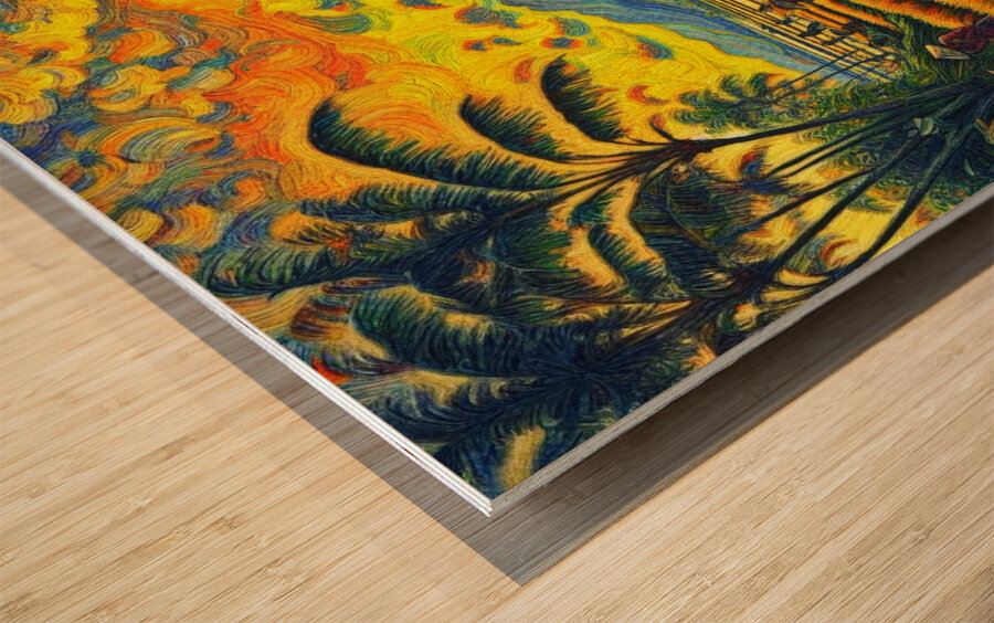  Nu Expressionism Wood print