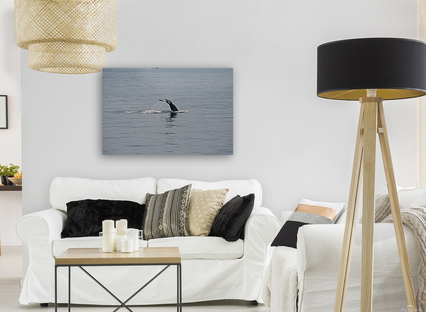 Grande bleue Reproduction