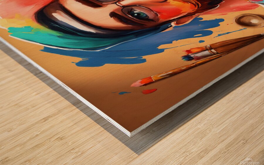 PAINTING 3 Wood print