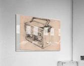 CassetteRadio Acrylic Print