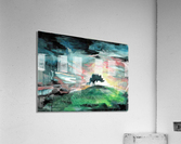 TreeLandscape3Contrast Acrylic Print