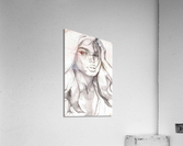 femaleface Acrylic Print