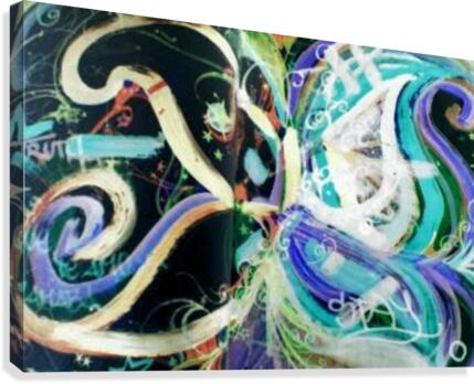 art1Butterflyinvert Canvas Print
