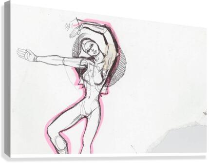 female figure 2 Canvas Print