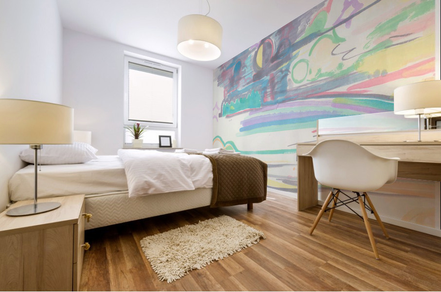 emotional landscape Mural print