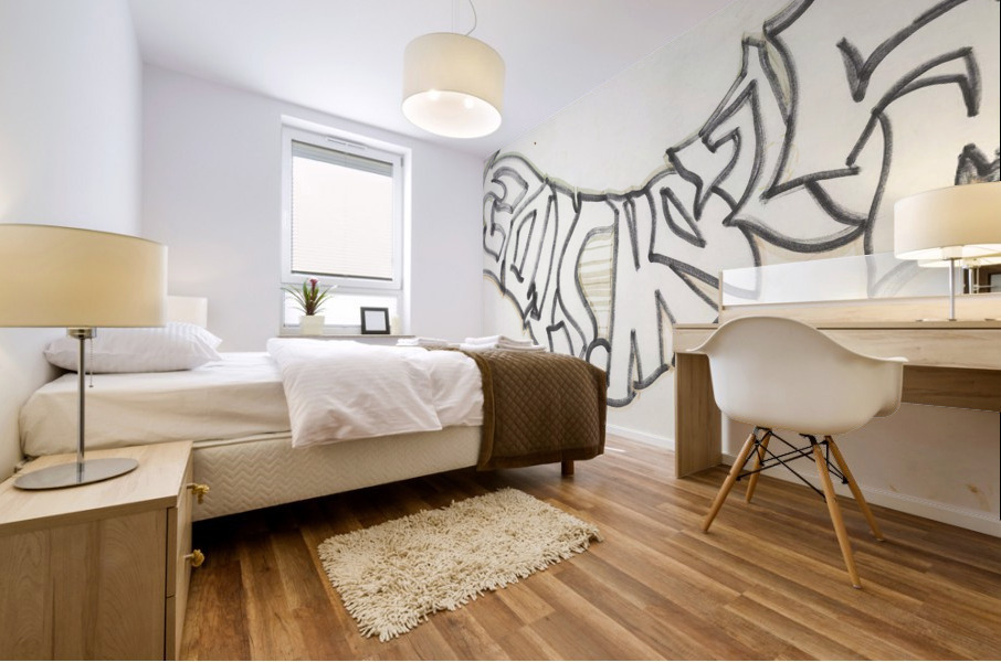 Slowride Mural print